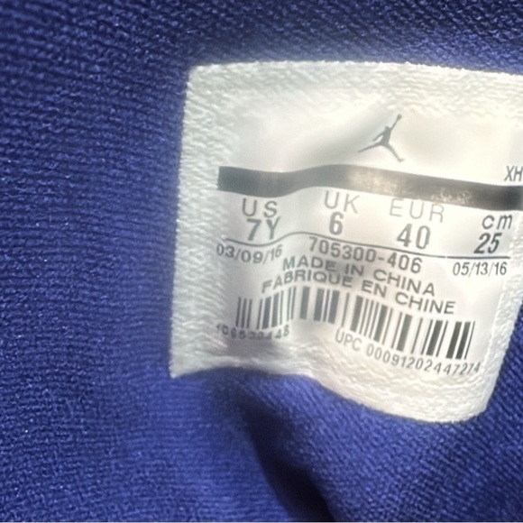 Nike Blue Fabric Material